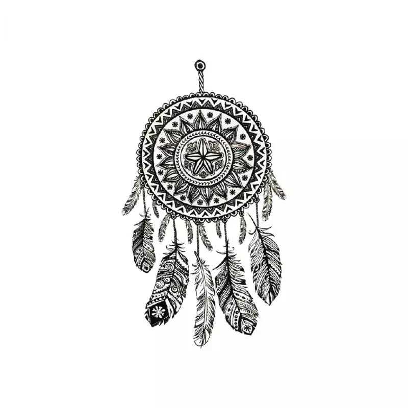 Mandala Black tattoo