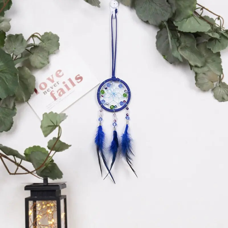 Blue Dream Catcher for car