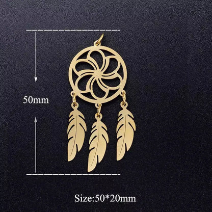 beautiful dream catcher pendant