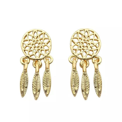 dream catcher stud earrings