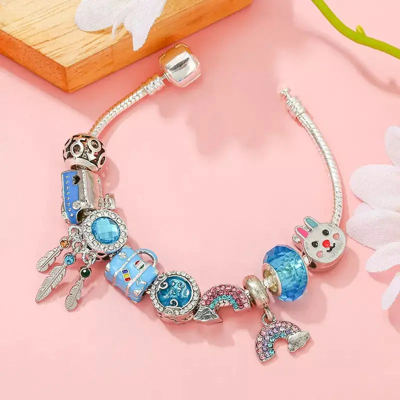 Handmade dream catcher bracelet