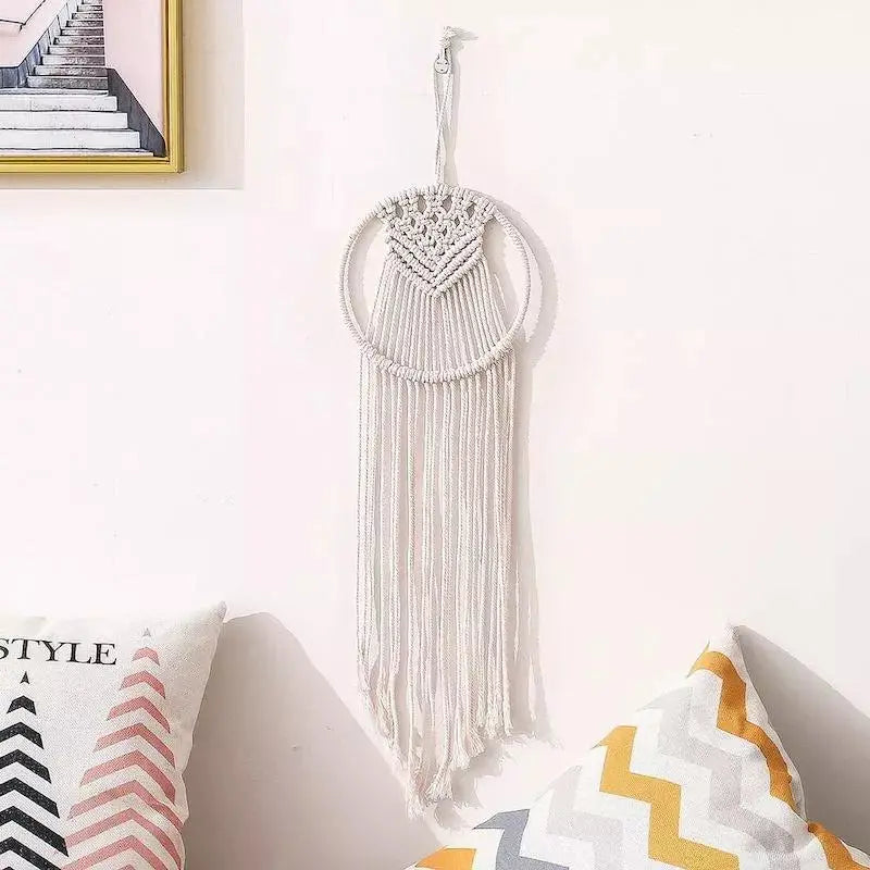 Giant macrame dream catcher