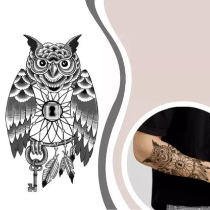 Native dream catcher tattoo