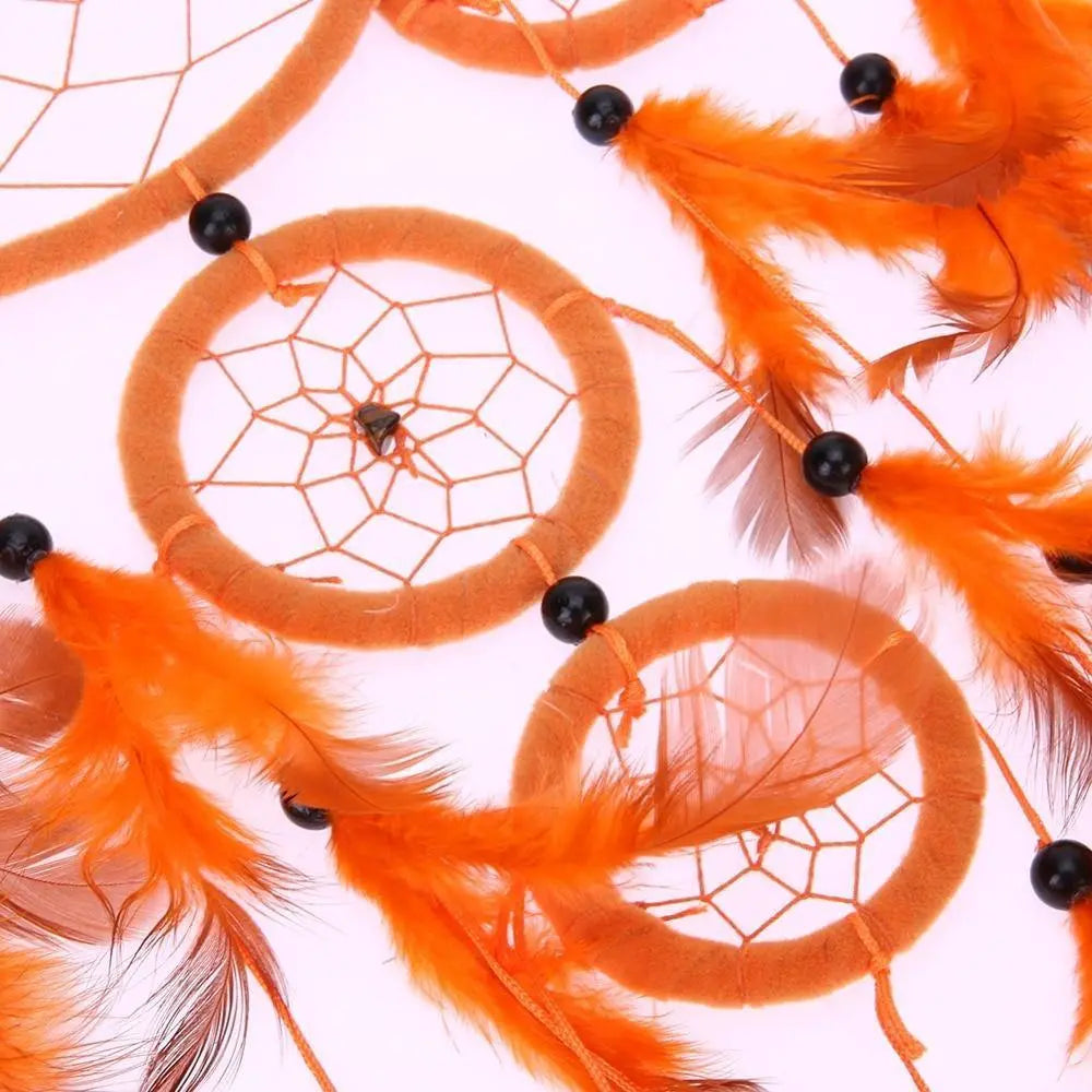 Orange Dream Catcher