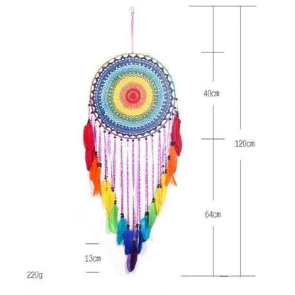 Large rainbow Dreamcatcher