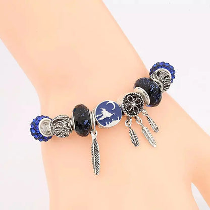 Silver Feather Bracelet