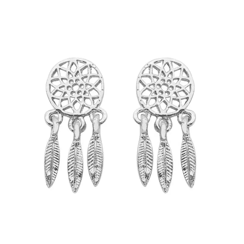 small dream catcher earrings