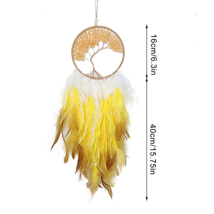 Yellow Dream Catcher