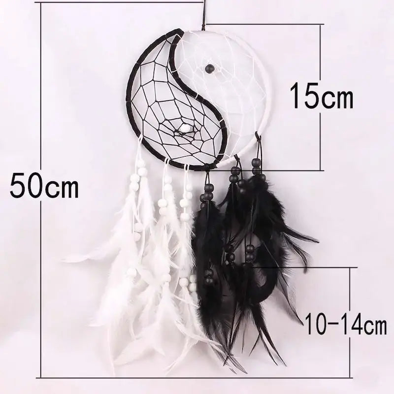 Yin yang dreamcatcher